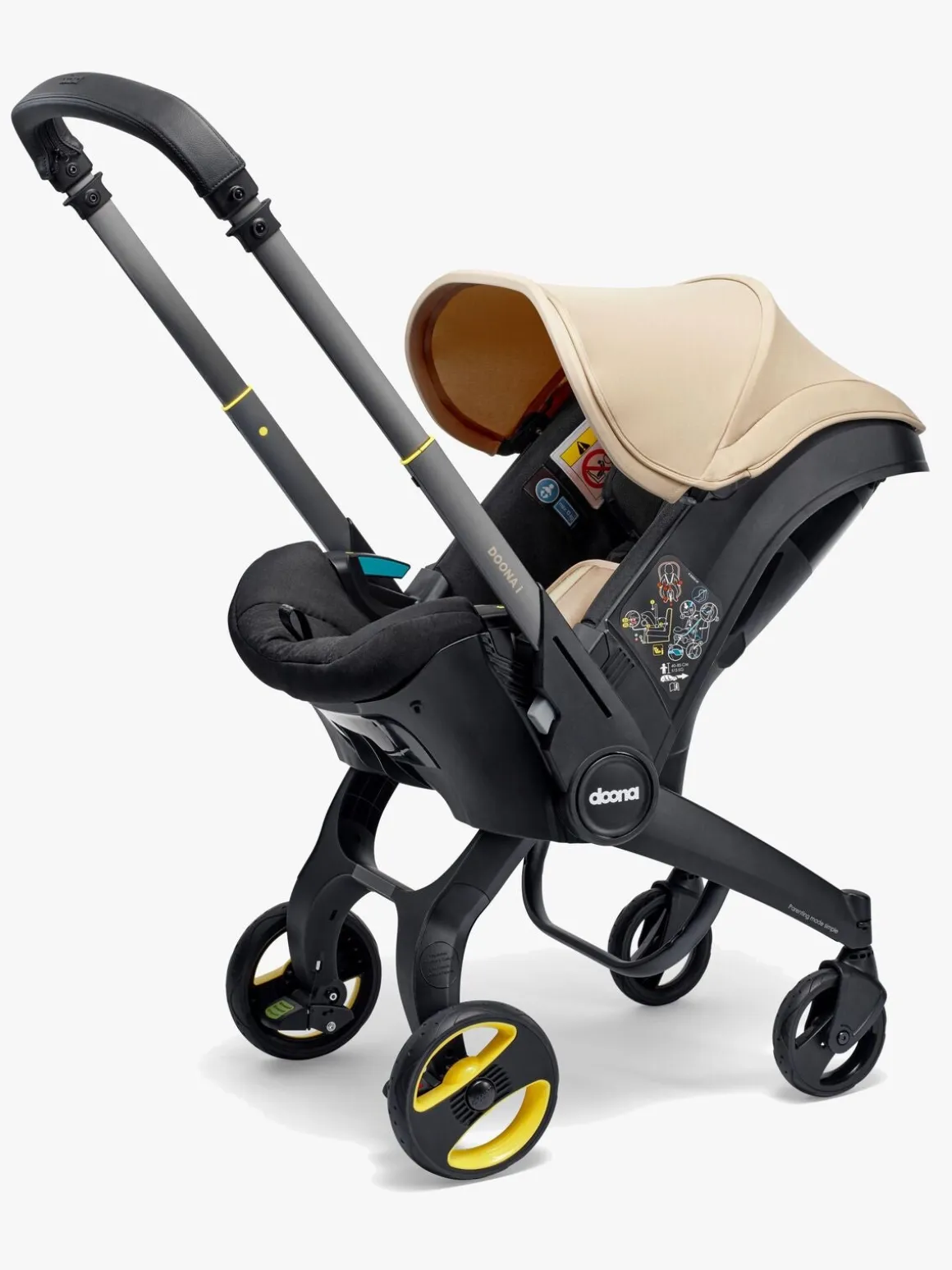 Doona i Autostol Baby inkl. ISOFIX-base, Sahara Sand