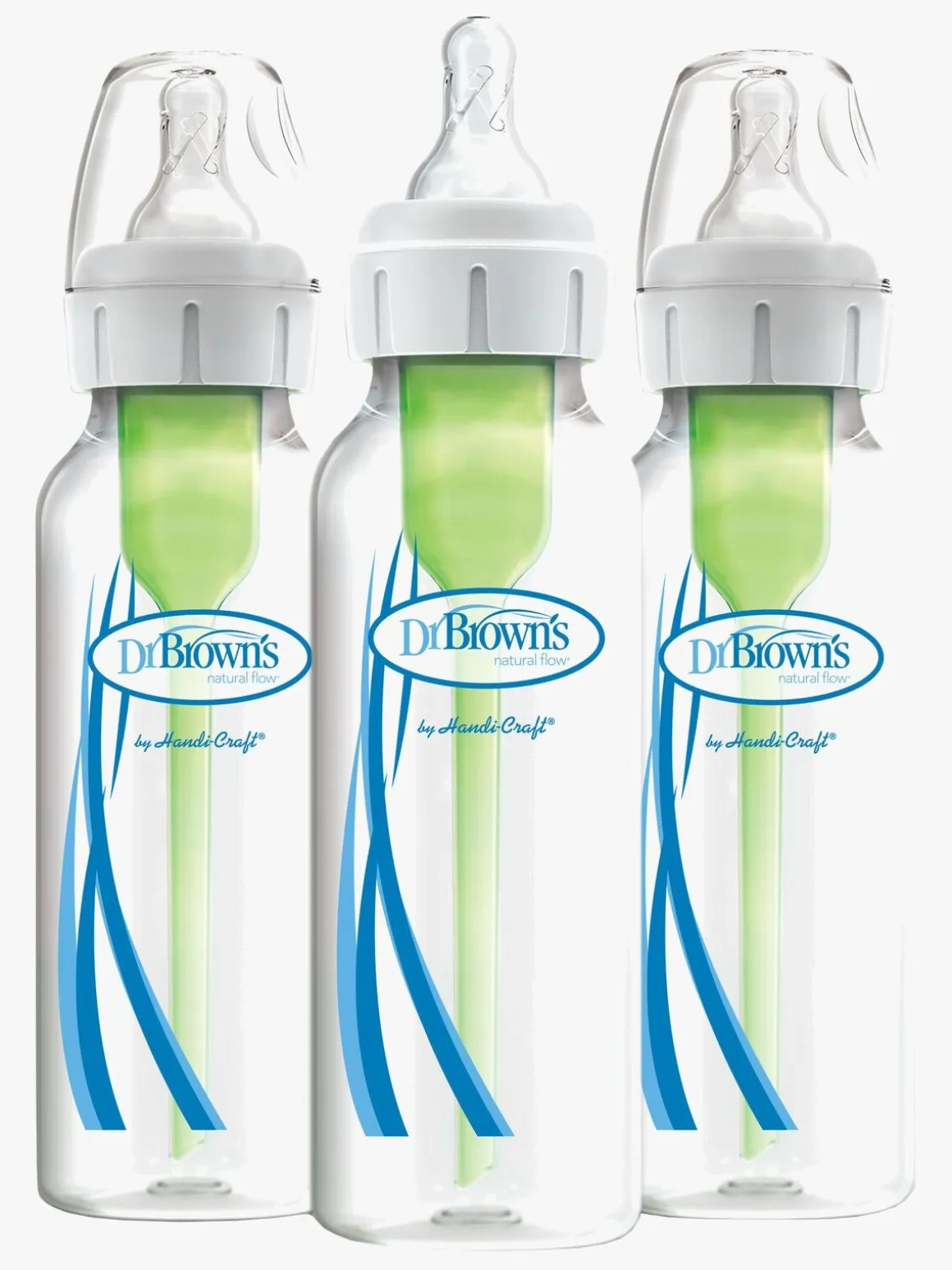 Dr. Brown's Option+ Smal Hals Sutteflaske 250 ml 3-pak