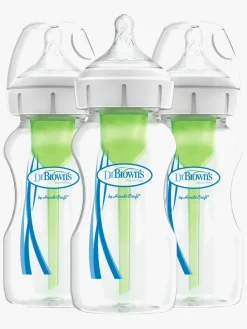 Dr. Brown's Options+ Bred Hals Sutteflaske 270 ml 3-pak