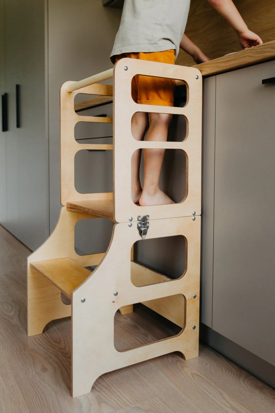 Duck Woodworks Sammenklappeligt Læringstårn, Natur