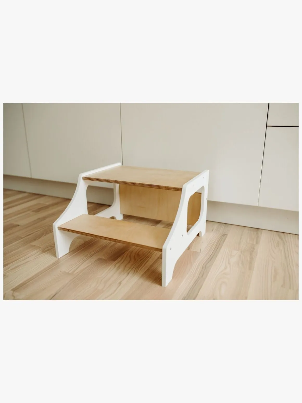 Duck Woodworks Skammel, Hvid