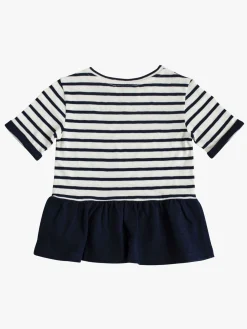 Ebbe Benita T-Shirt, Offwhite/Dark Navy