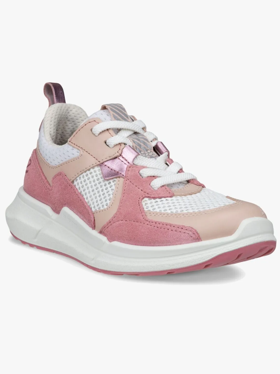 Ecco Biom 2.2 K Sneakers, Rose Dust/Old Rose/White