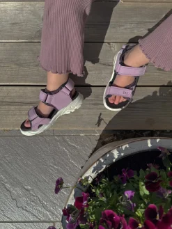 Ecco Biom Raft Sandaler, Lavender Mist/Night Shade