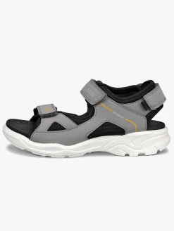Ecco Biom Raft Sandaler, Steel/Black