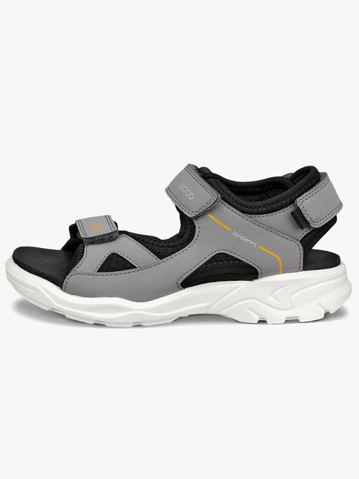 Ecco Biom Raft Sandaler, Steel/Black