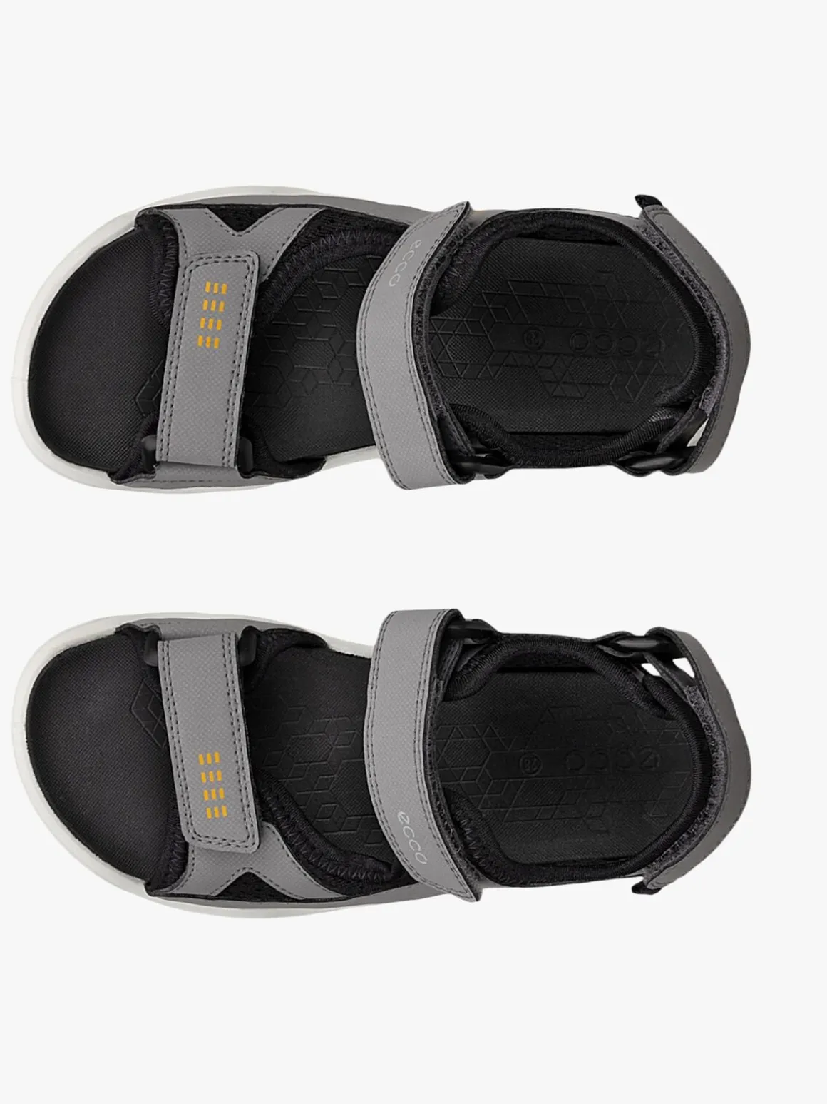 Ecco Biom Raft Sandaler, Steel/Black