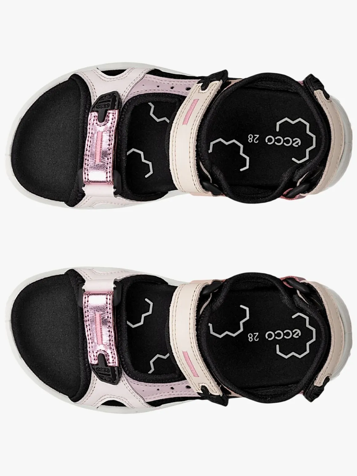 Ecco X-Trinsic K Sandaler, Multicolor Old Rose