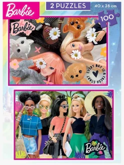 Educa 2x100 Barbie Børnepuslespil, Multifarvet