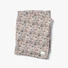 Elodie Soft Cotton Tæppe 120x70, Blue Garden Light