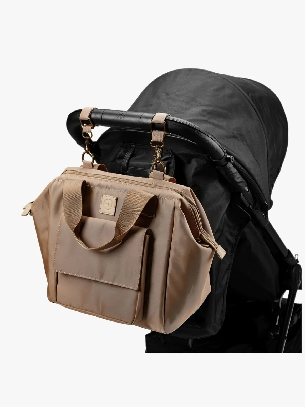 Elodie Wide Frame Pusletaske, Pure Khaki