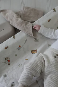 Elsa Beskow Julemandens børn Puslepude, Beige