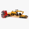 Emek Volvo Transportmidler Blokvogn & Gravemaskine, Rød
