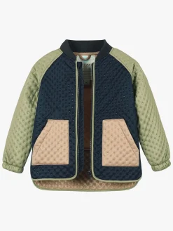 EN FANT Termojakke, Moss Green