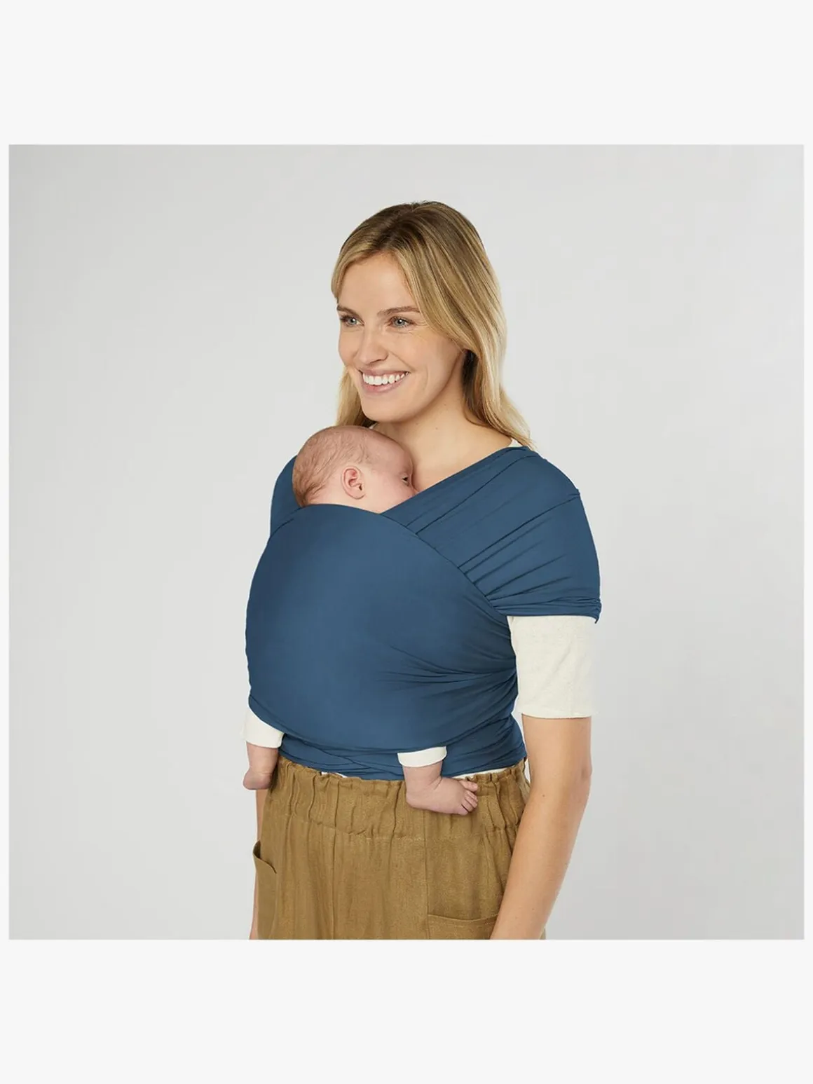 Ergobaby Aura Wrap Knit Strækvikle, Twilight Navy