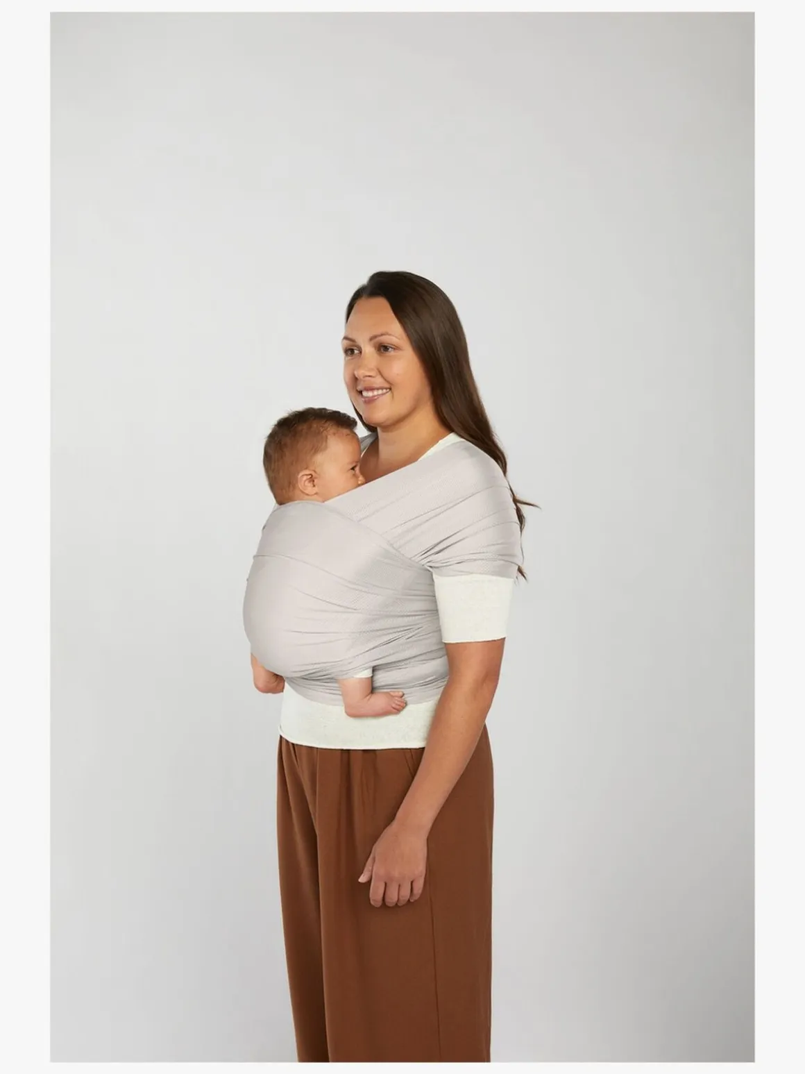 Ergobaby Aura Wrap Mesh Strækvikle, Soft Grey