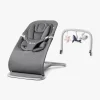 Ergobaby Evolve 3-in-1 Skråstol inkl. legetøjsbøjle, Charcoal Grey