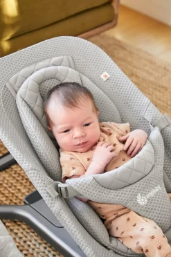 Ergobaby Evolve 3-in-1 Skråstol Mesh, Light Grey
