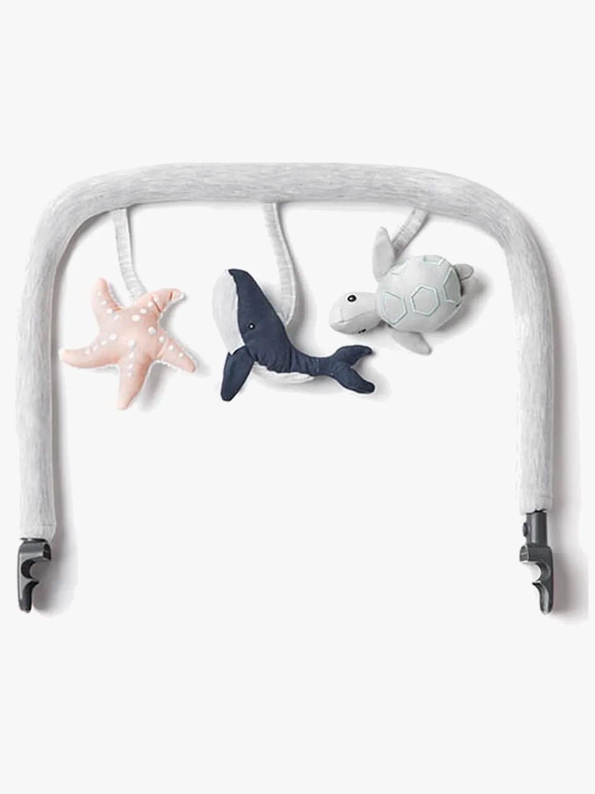 Ergobaby Evolve 3-in-1 Skråstol inkl. legetøjsbøjle, Light Grey