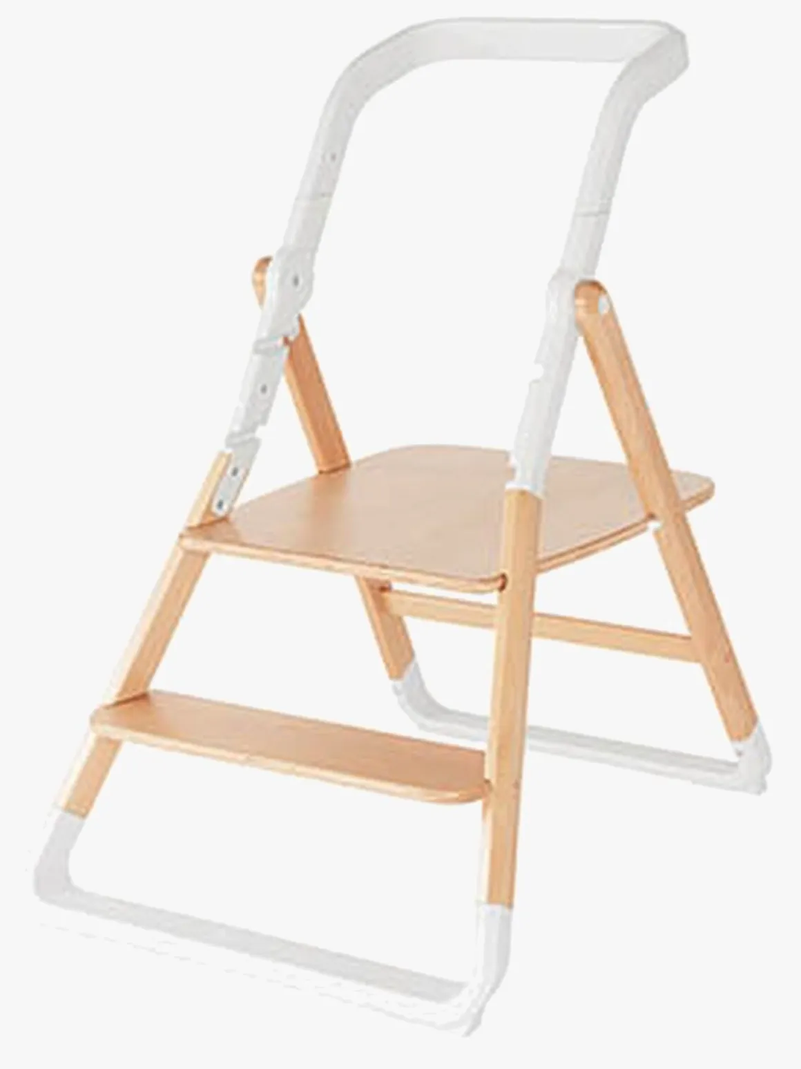 Ergobaby Evolve Tilbehør Køkkenskammel, Natural Wood