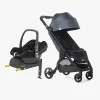 Ergobaby Metro+ Klapvogn inkl. Maxi-Cosi CabrioFix i-Size Autostol Baby & Base, Slate Grey