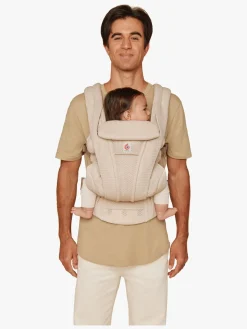 Ergobaby Omni Deluxe Bæresele Mesh, Natural Beige