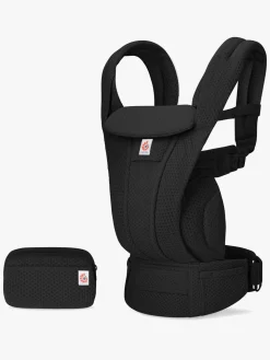 Ergobaby Omni Deluxe Bæresele Mesh inkl. Regnslag, Onyx Black