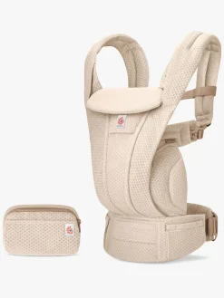 Ergobaby Omni Deluxe Bæresele Mesh inkl. Regnslag, Natural Beige