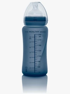 Everyday Baby Varmeindikator Sutteflaske Glas 240 ml Blåbær