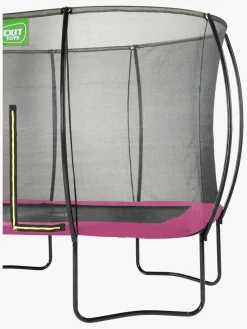 EXIT Silhouette Trampolin inkl. Sikkerhedsnet 214x305 cm, Pink