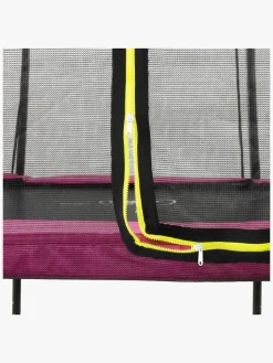 EXIT Silhouette Trampolin inkl. Sikkerhedsnet 153x214 cm, Pink