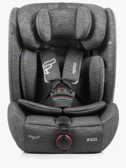 Fairgo Forza i-Size Autostol, Stone Grey