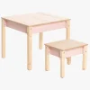 Family-scl Smart Opbevaring Bord med Stol, Pink