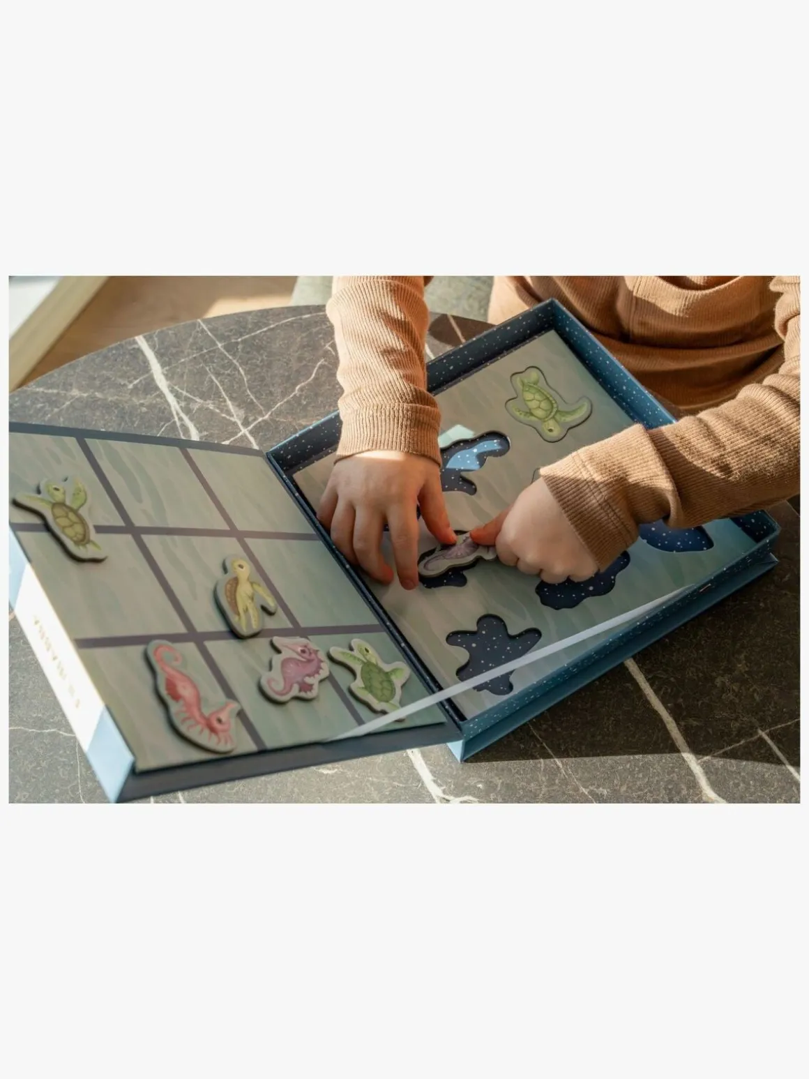 FILIBABBA Seafriends Magnetisk Tic-tac-toe