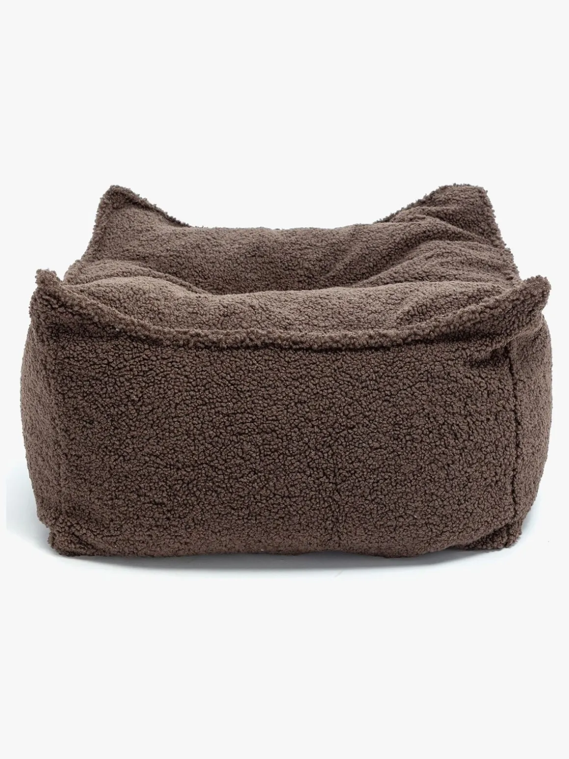 Furini Nila Puf Bouclé, Mørkebrun