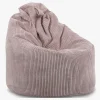 Furini Yoko Sækkestol Velour, Dusty Pink