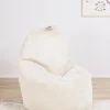 Furini Yoko Sækkestol Velour, Lys beige