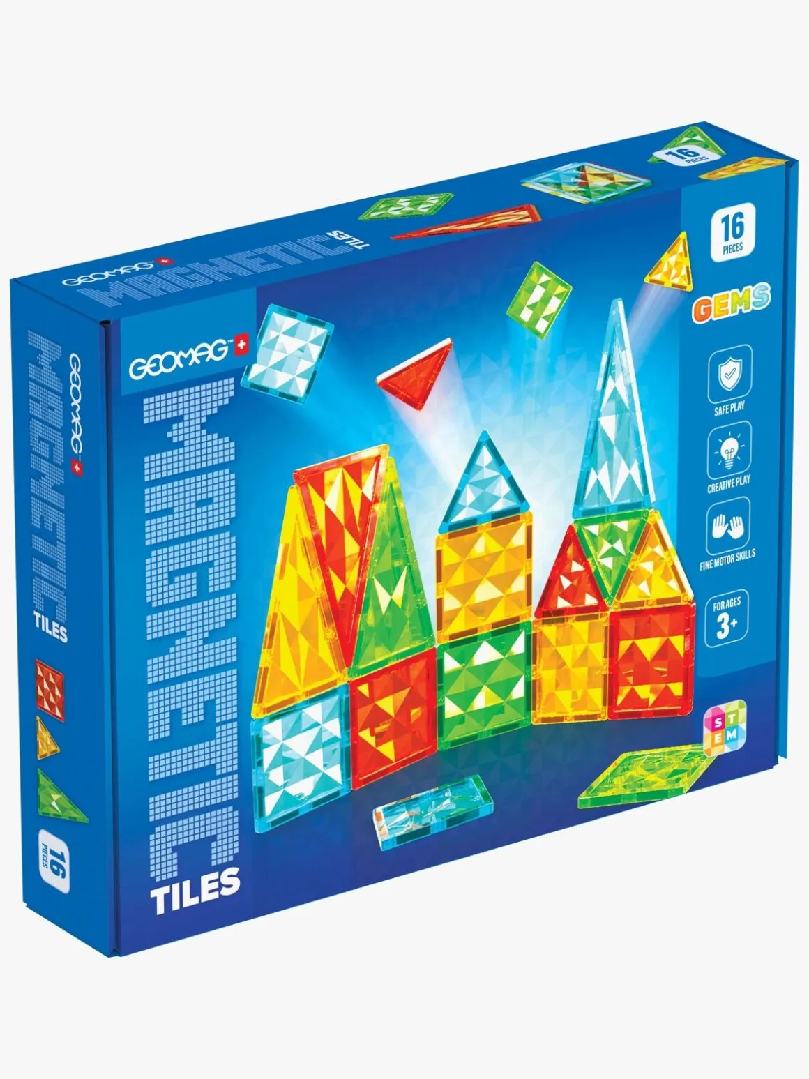 Geomag Gems Byggesæt 16 Dele