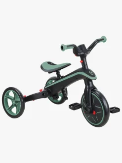 Globber Trehjulet Cykel Explorer Sammenklappelig 4-in-1, Olivengrøn