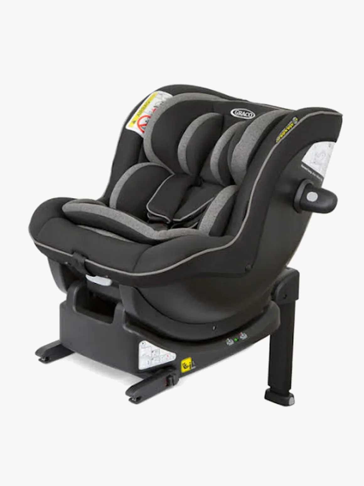 Graco Ascent i-Size Autostol inkl. ISO Family Base i-Size 2, Black