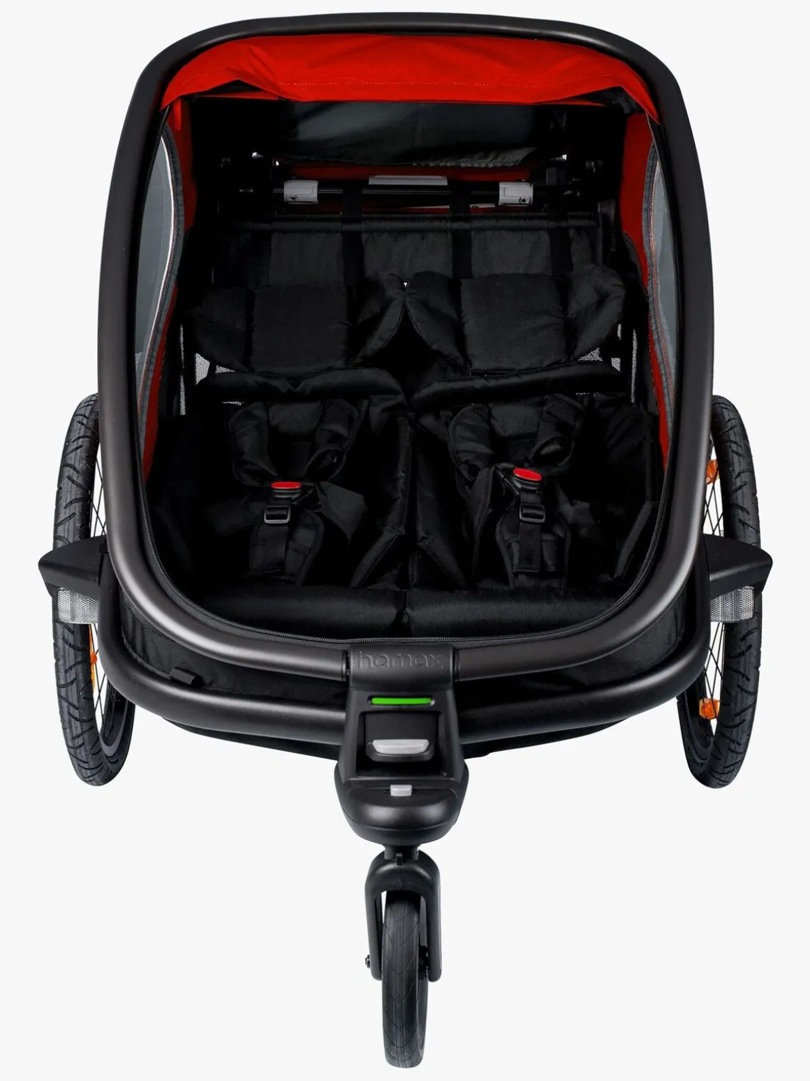 Hamax Outback Cykelanhænger, Red/Black
