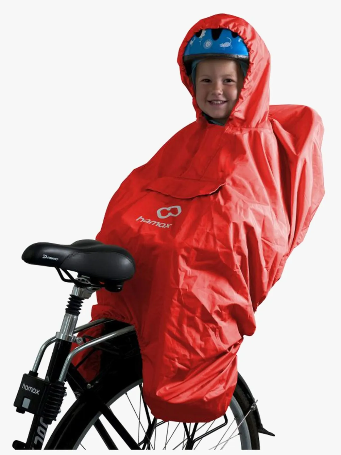 Hamax Regnponcho, Rød