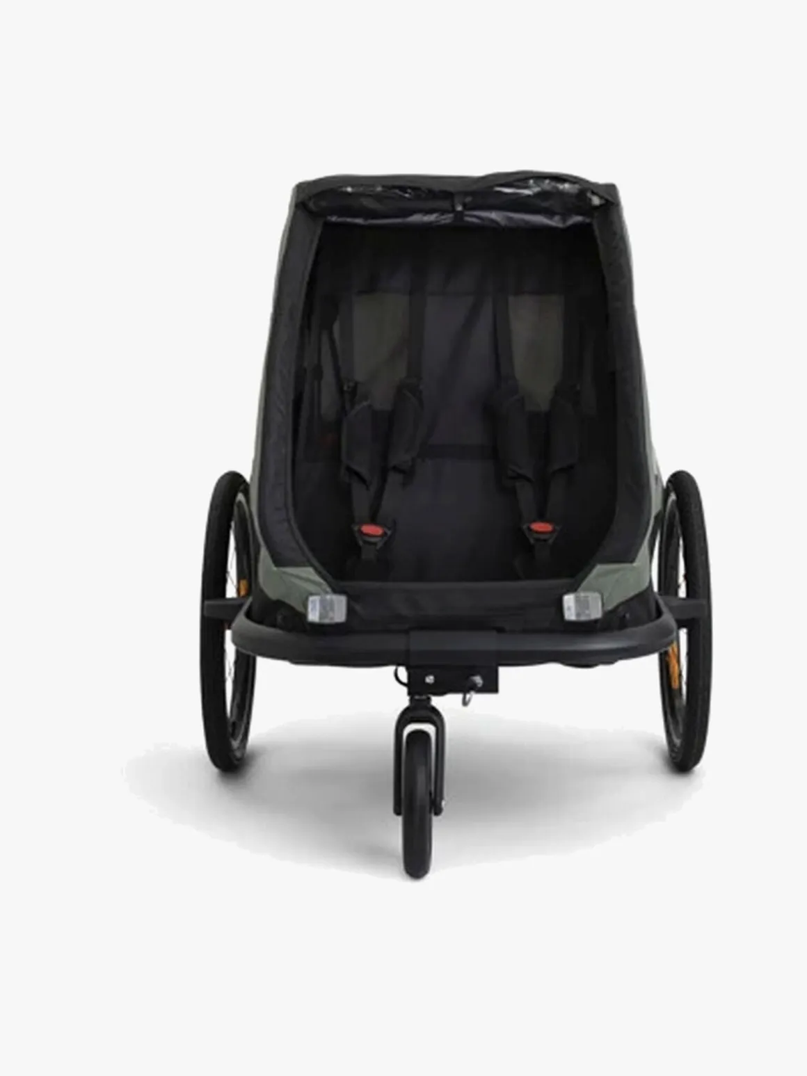 Hamax Traveller Cykelanhænger, Khaki Green/Black