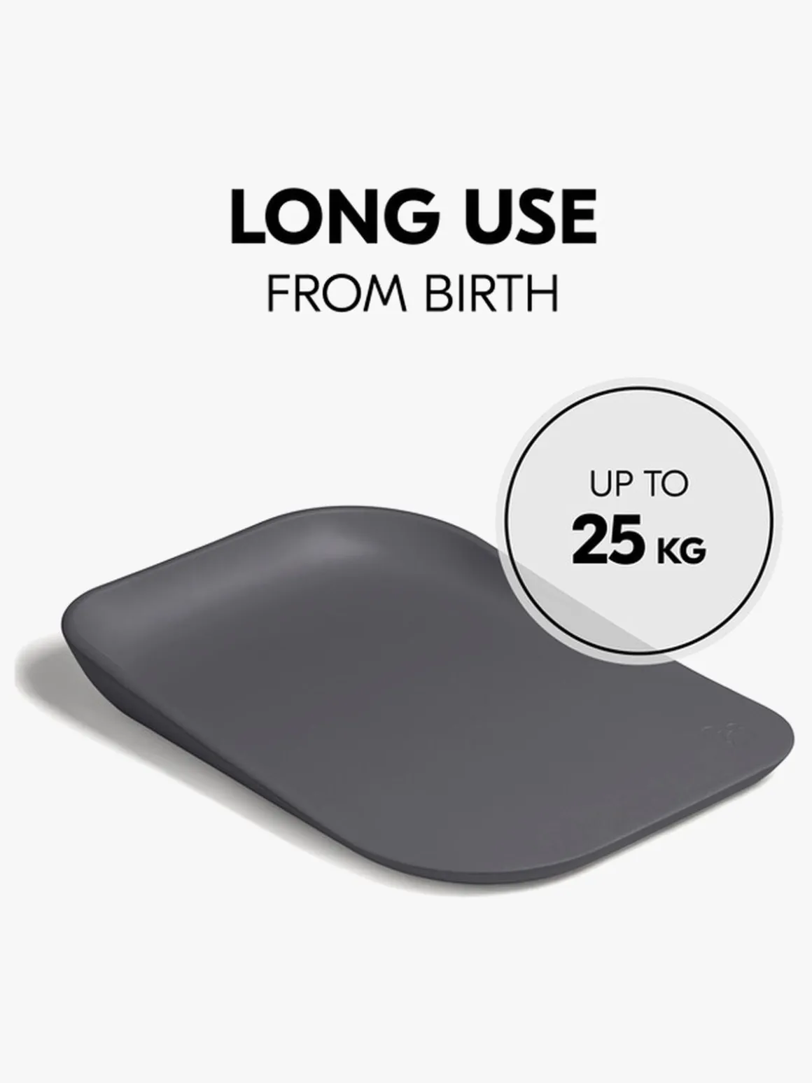 Hauck Change N Clean Puslepude, Anthracite