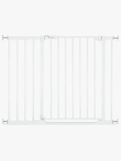 Hauck Clear Step 2 Sikkerhedsgitter + 21 cm Forlængerdel, White