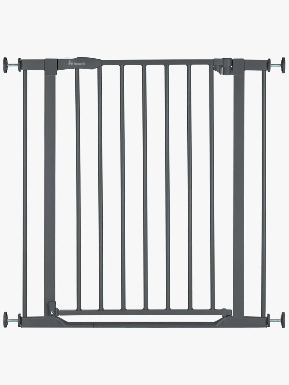 Hauck Clear Step 2 Sikkerhedsgitter, Dark Grey