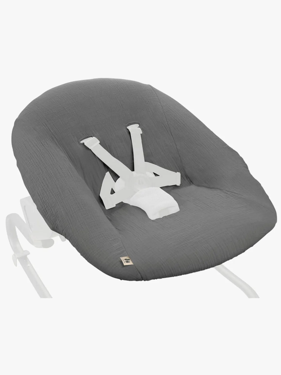 Hauck Skråstol Betræk Baby, Dark Grey