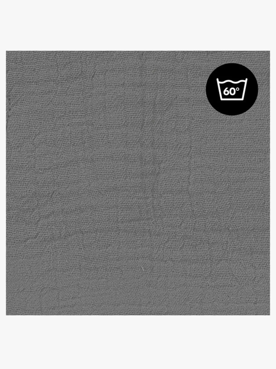 Hauck Skråstol Betræk Baby, Dark Grey