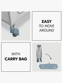 Hauck Sleep N Play Go Plus Weekendseng, Dusty Blue