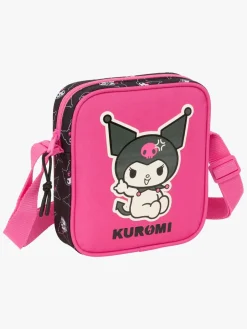 Hello Kitty Kuromi Skuldertaske, Lyserød/sort